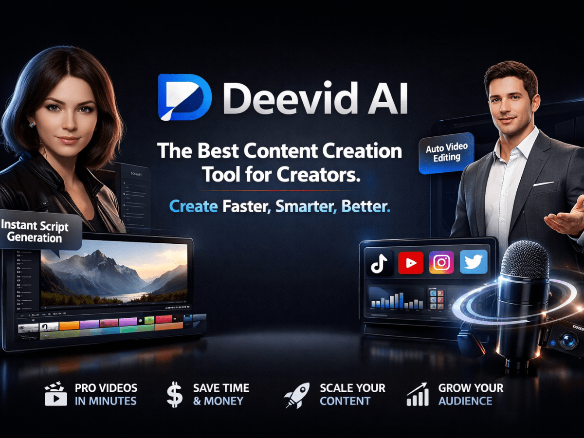 Why Deevid AI Is the Ultimate Content Creation Tool for Modern Content&nbsp;Creators