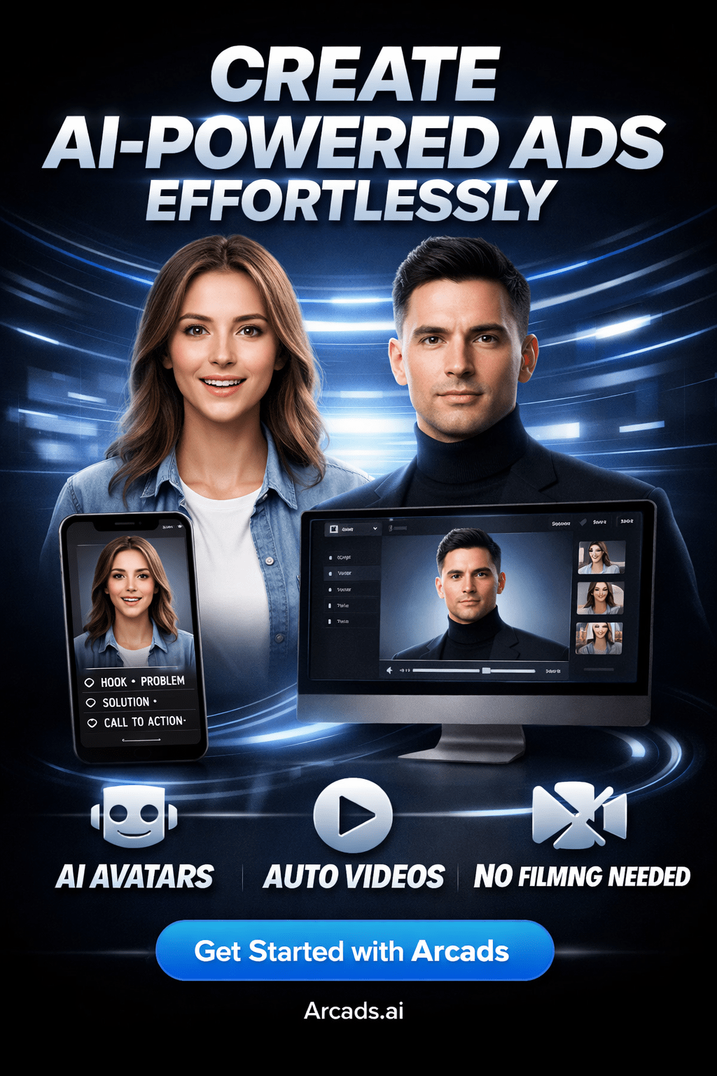 Step-by-Step Guide: Creating Your First AI-Powered Ad with&nbsp;Arcads