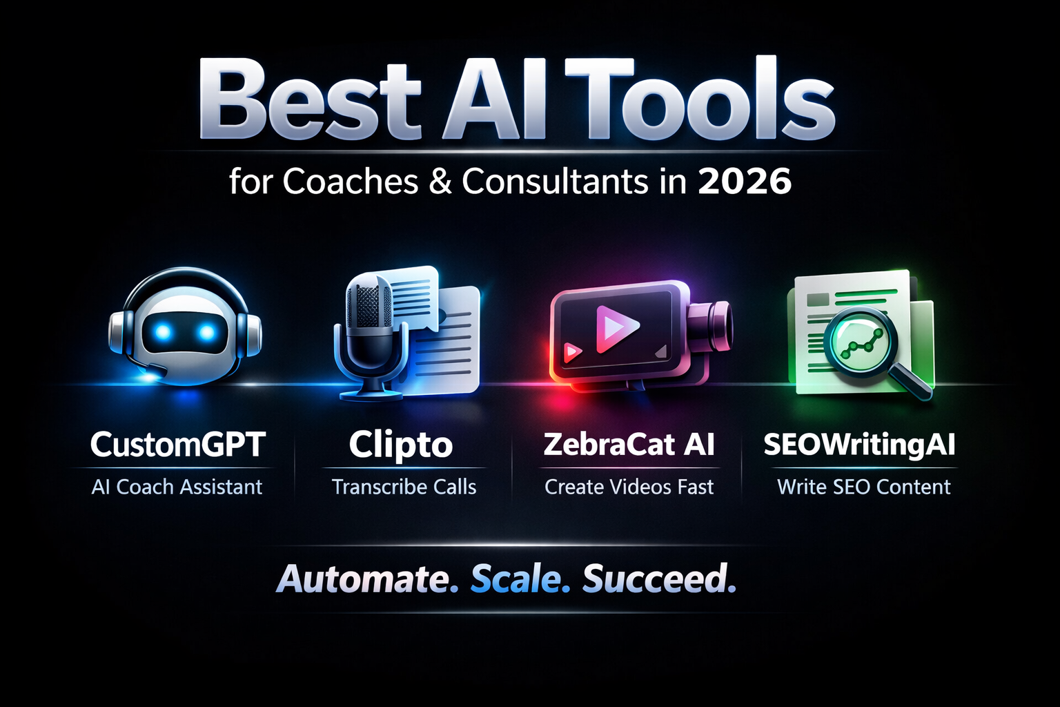 Best AI Tools for Coaches & Consultants in 2026