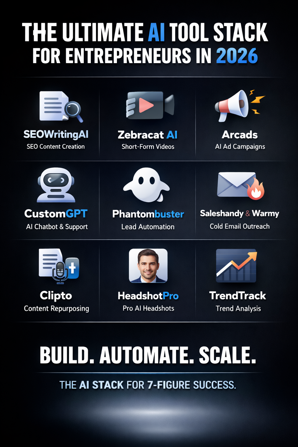 The Ultimate AI Tool Stack for Entrepreneurs in 2026