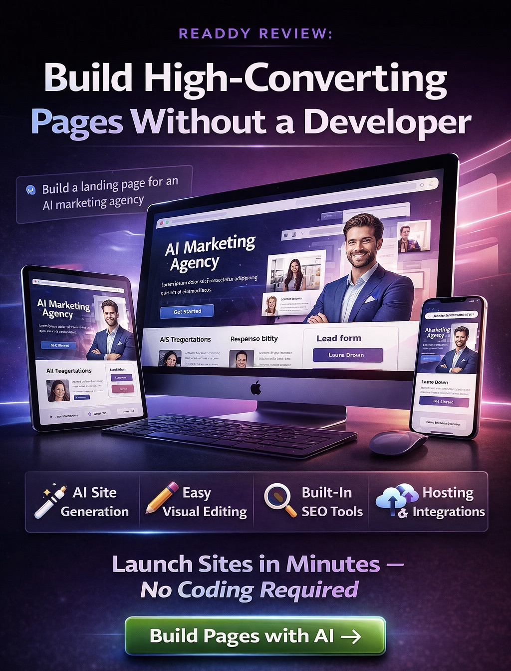 Readdy Review: Build High-Converting Pages Without a&nbsp;Developer