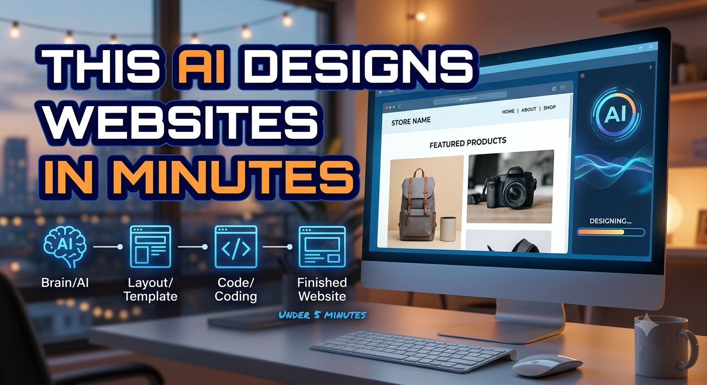 This AI Designs Websites in Minutes