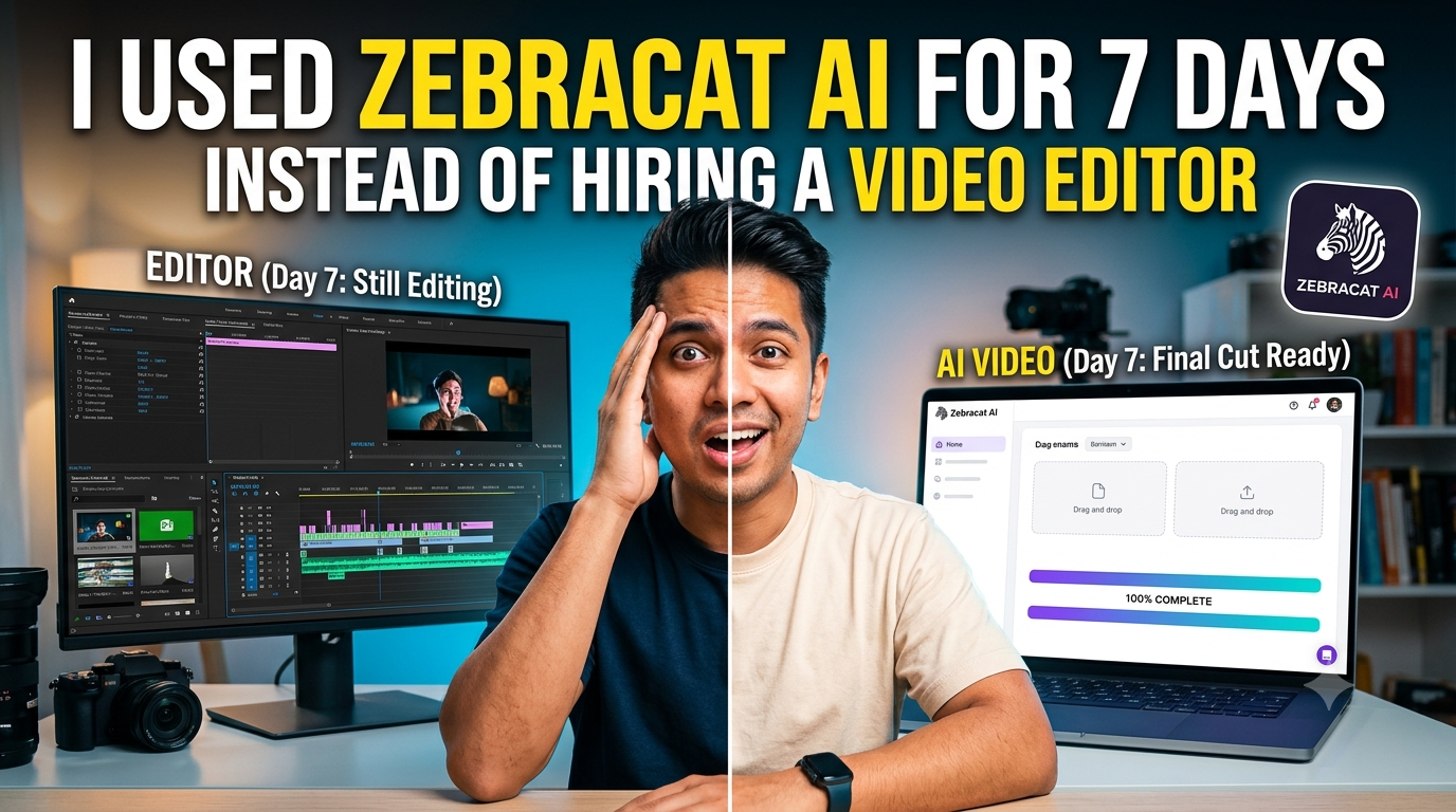 I Used Zebracat AI for 7 Days Instead of Hiring a Video Editor