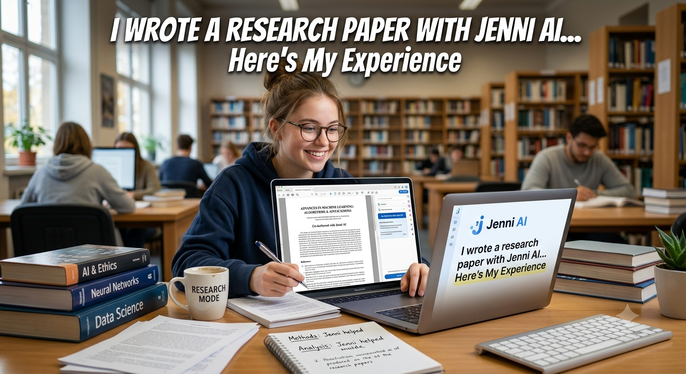 I Wrote a Research Paper With Jenni AI…Here’s My Experience