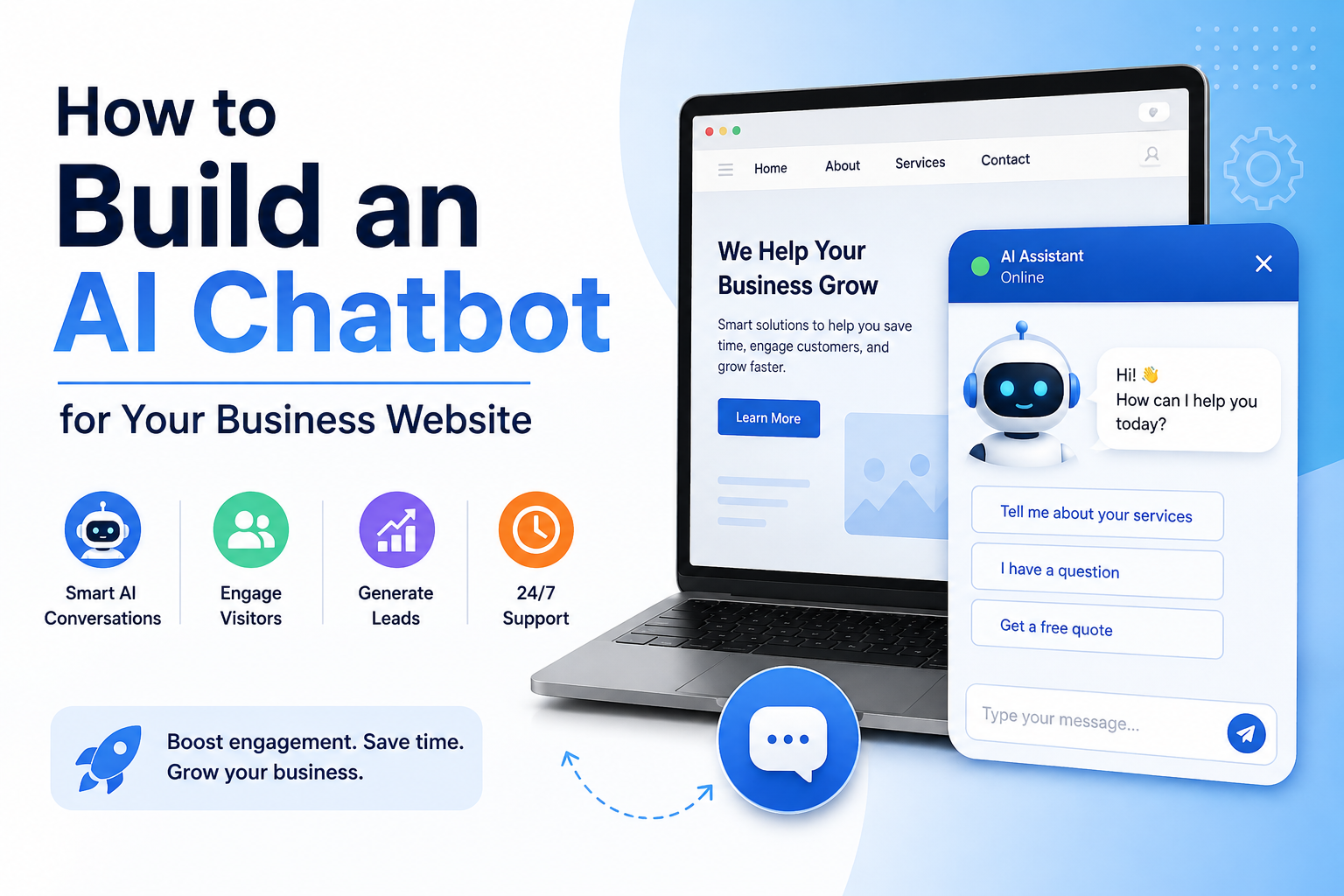 How to Build an AI Chatbot for Your Business Website
